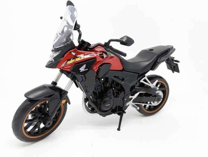 Motorradmodell Honda CB400X 1:12 rot