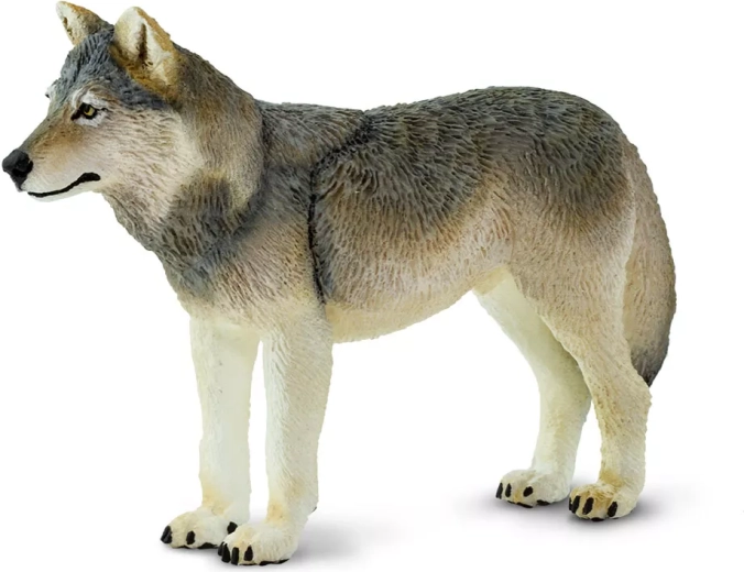 Safari Ltd. Figur Wolf (Grauwolf) – 1 Stück