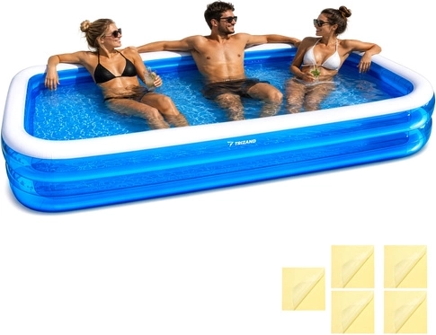 Aufblasbarer Familienpool für Kinder Trizand 305 × 183 × 50 cm