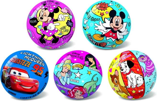 Ball DISNEY 11 cm – 5 Muster, Display-Box