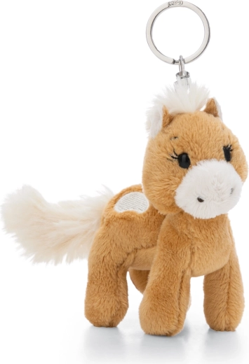 Nici Schlüsselanhänger Plüsch-Pony Holly 10 cm – nachhaltige Green Edition