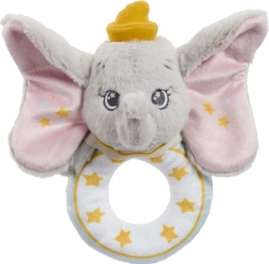 Plüsch-Rassel DISNEY DUMBO mit Greifring
