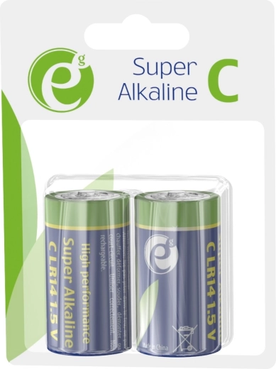 Alkaline-Batterien C LR14 1,5 V, Packung 2 Stk.
