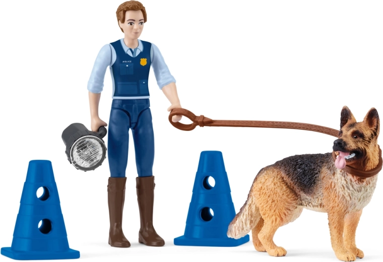 Schleich Taschen-Spielset – Polizeieinsatz mit Hund