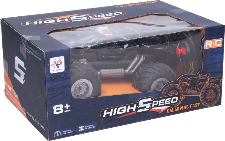 Geländegängiges Polizei-RC-Auto mit Fernbedienung, 19 cm