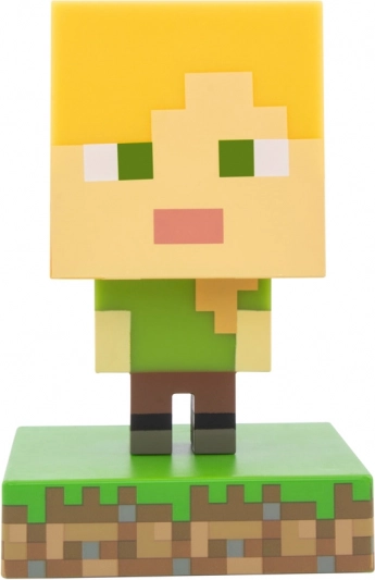 Leuchtende Figur Alex aus Minecraft