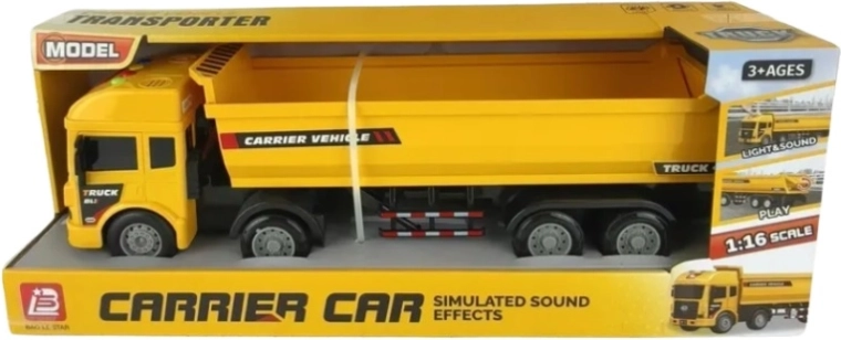 Kinder-Kipp-LKW mit Licht und Sound in der Box