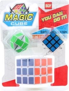Set aus Kunststoff-Puzzles