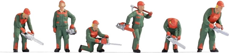 Noch Figuren-Set Waldarbeiter H0