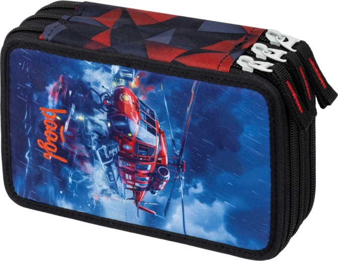 Dreistöckiges Federmäppchen Rettungskräfte GRS