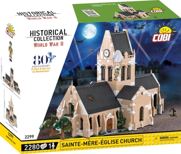 Kirchenmodell Sainte-Mère-Église
