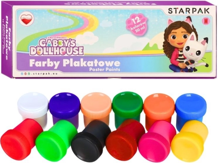Knete Gabby's Dollhouse – Set mit 12 Farben