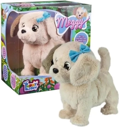 TMT Huggy Luv interaktiver Plüschhund Meggy Labrador
