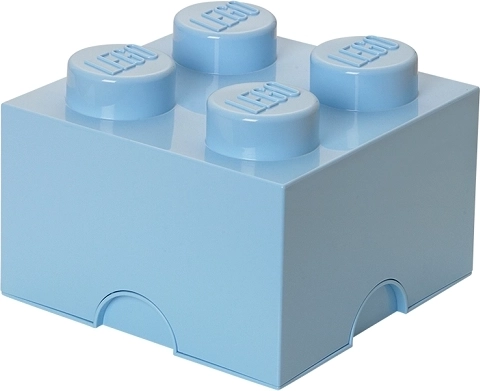 LEGO Aufbewahrungsbox 4 hellblau