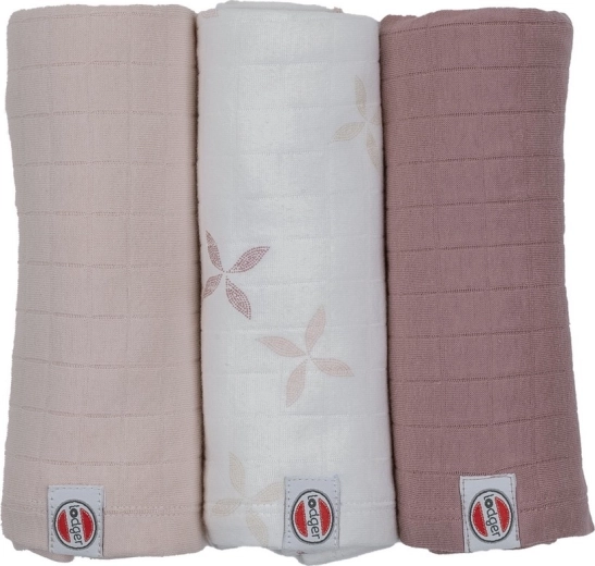 Lodger Musselinwindeln Swaddler Solid Matcha 70 × 70 cm (3 Stk.)