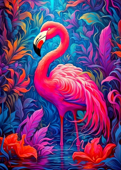 Genießen Sie das Puzzle Flamingos 1000 Teile