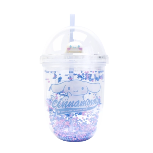 Sanrio Cinnamoroll Shaker-Becher mit Strohhalm