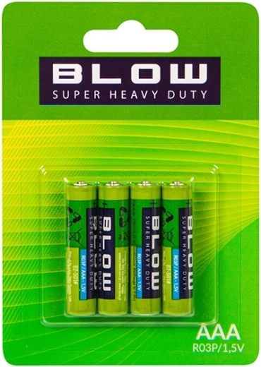 BLOW Batterien AAA (R03P) Super Heavy Duty – 1 Stück