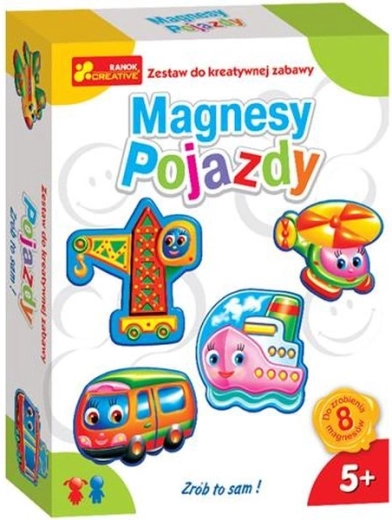 Magnete aus Gipsabgüssen – Fahrzeuge