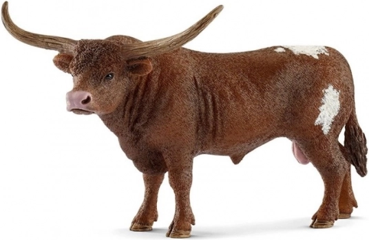Schleich Texas-Longhorn-Bulle – 1 Stück
