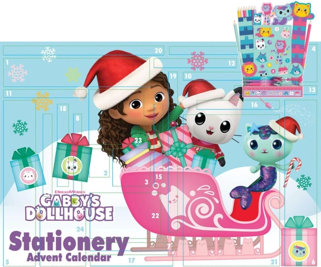 Papierwaren-Adventskalender Gábi's Dollhouse