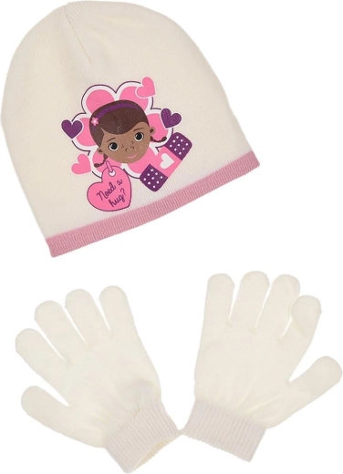 Winterset aus Mütze und Handschuhen Doktor Plüsch