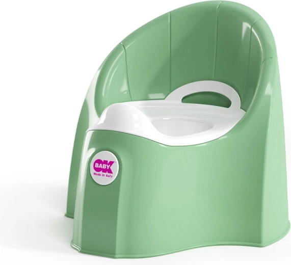 OK Baby ergonomisches Töpfchen Pasha mit herausnehmbarem Einsatz, mint