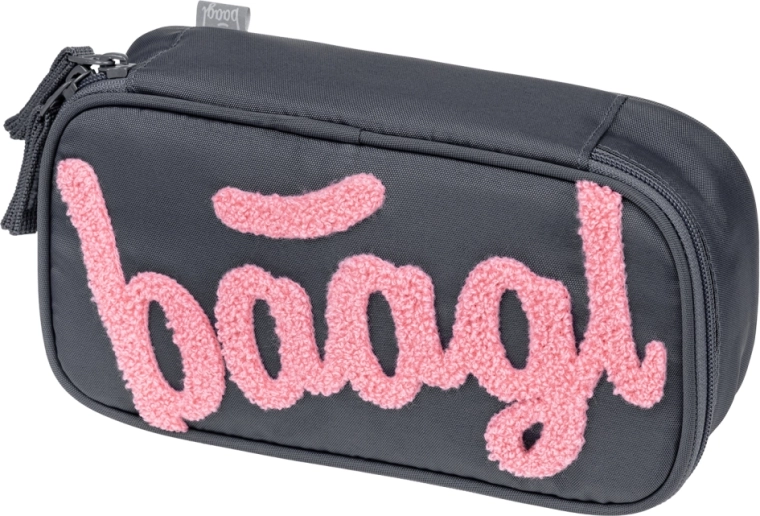 Baagl Schulmäppchen Etui Logo Rosa GRS