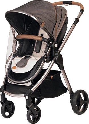 Universelles Insektennetz für Kinderwagen BABYONO – schwarz