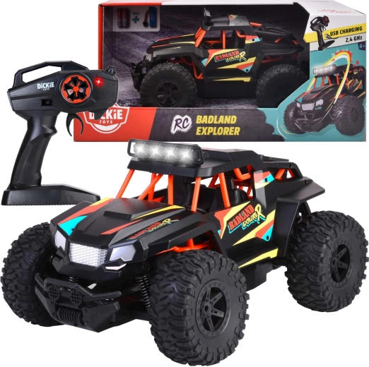 Outlet-ferngesteuertes Geländefahrzeug Dickie Toys AC Badland Explorer RC – defektes Stück