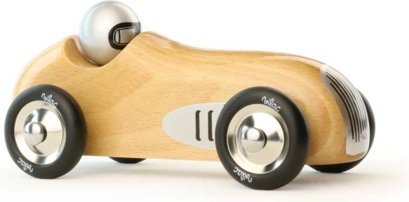 Vilac historisches Rennauto aus Naturholz