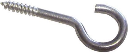 Lüsterhaken 80 mm glänzend – Packung 100 Stk.