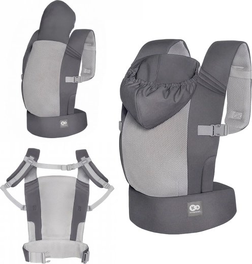 Kinderkraft ergonomische Babytrage Carrybee – Grau