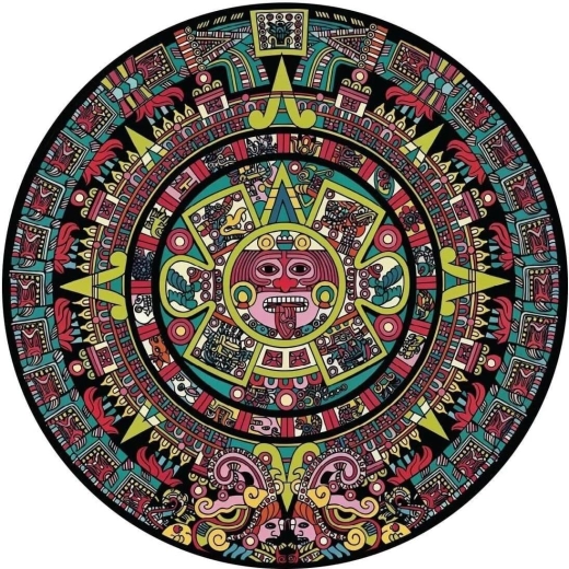 Puzzle Art Puzzle Aztekischer Sonnenstein 570 Teile