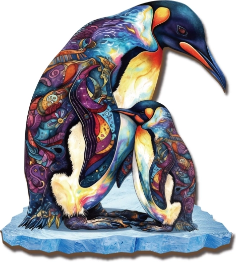 2Kids Toys Holzpuzzle Pinguine
