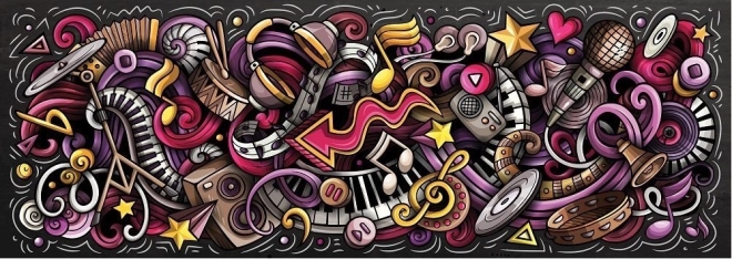 Panoramapuzzle Rhythmuselemente 1000 Teile