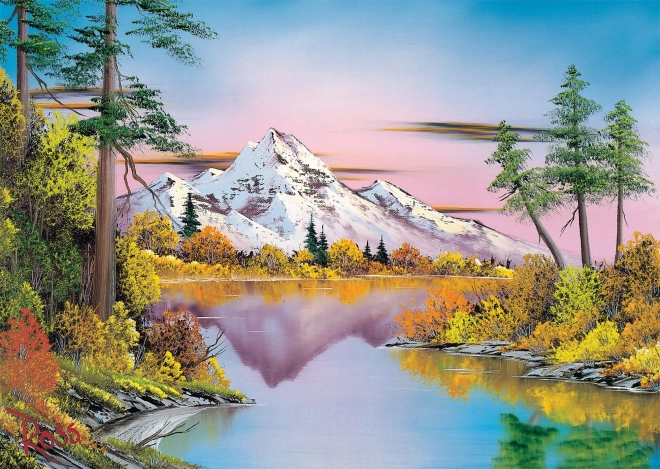 Puzzle Bob Ross: Spiegelungen 1000 Teile