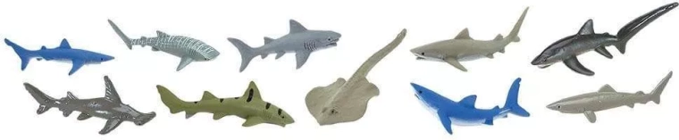 Safari Ltd. Haie – Set mit 48 Figuren