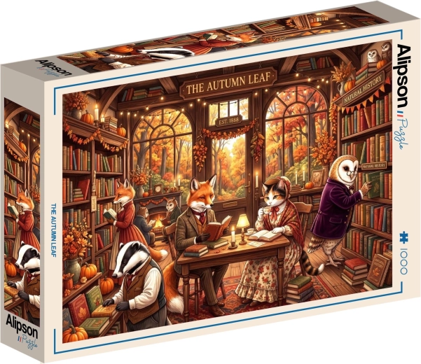 ALIPSON Puzzle Herbstlektüre mit 1000 Teilen