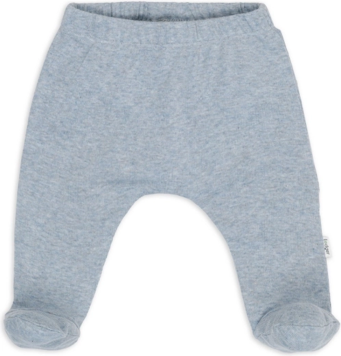 Lodger Neugeborenen-Hose Melange Blue Fogg Gr. 50