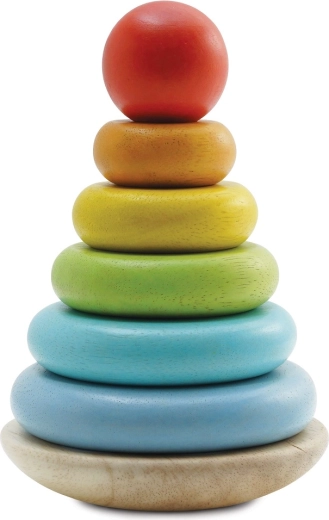 Le Toy Van Regenbogen-Steckturm
