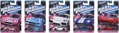 Hot Wheels thematische Autos Schnell und wütend 1:64