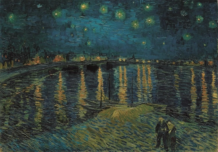 Clementoni Puzzle Museum Collection Sternennacht 1000 Teile