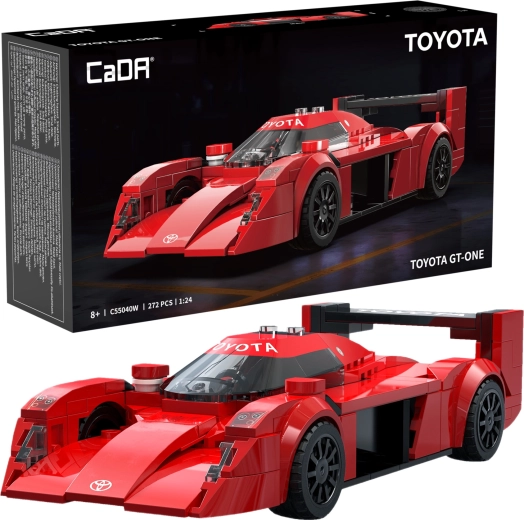 CaDA Bausatz Rennwagen Toyota GT-One (272 Teile)