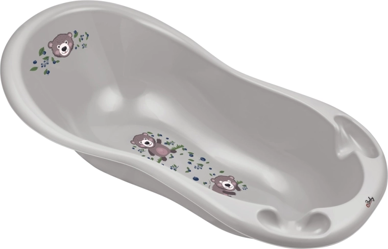 Maltex Kinderbadewanne The Nature Buddies Bär 100 cm grau