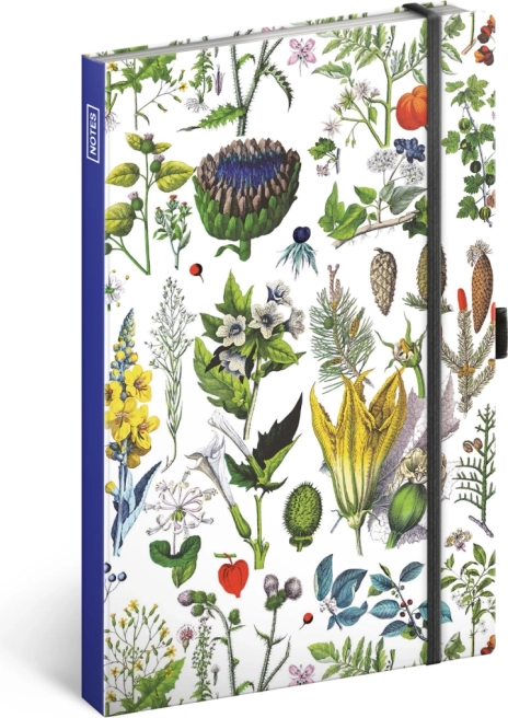 Notizbuch Kräuter von Kateřina Winterová, punktiert, 13 × 21 cm