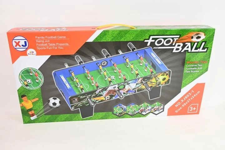 Tischfußball in Holzoptik