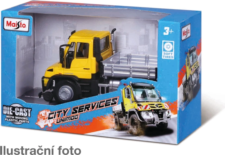 Maisto Unimog City Service Modell eines Arbeitsfahrzeugs