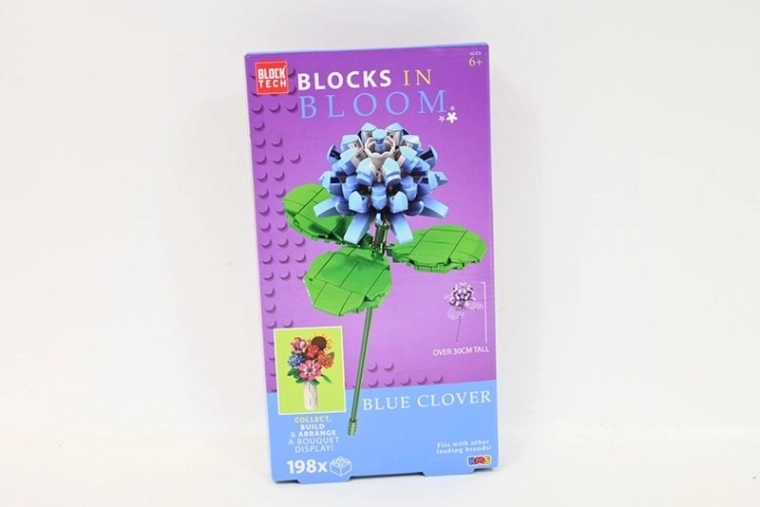 Bausatz: Kleeblüte – Blau