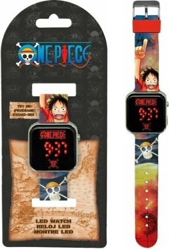 Digitale LED-Kinderuhr One Piece